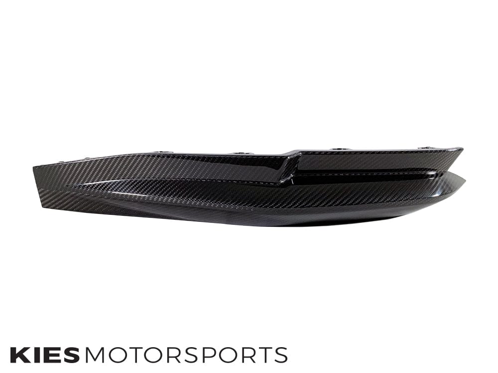 2020-2025 BMW M3 (G80) OEM Replacement Dry Carbon Fiber Rear Bumper Splitters