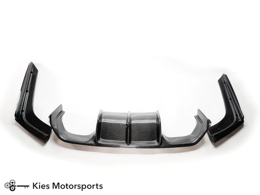 2014-2021 BMW M3 (F80) & M4 (F82 / F83) VSX Carbon Fiber Rear Diffuser