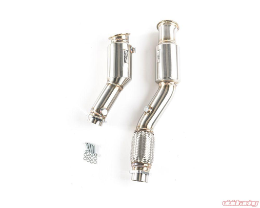 CTS Turbo High-Flow Cats Downpipe BMW S58 M3 | M3C | M4 | M4C G80/G82 2021-2022 CTS-EXH-DP-0053-CAT