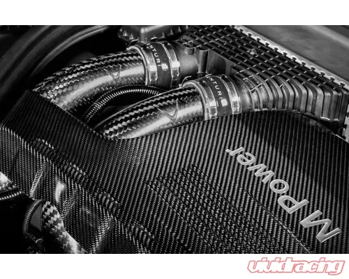 Eventuri Black Carbon Charge Pipe Set - Matte BMW F8X M2C M3 M4 S55