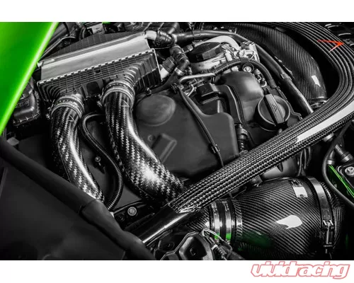 Eventuri Black Carbon Charge Pipe Set - Matte BMW F8X M2C M3 M4 S55