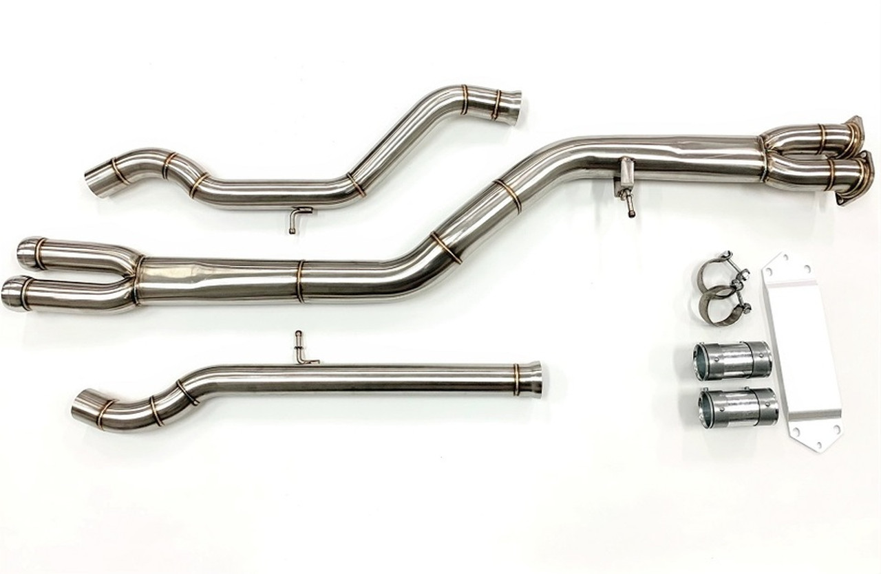 MAD BMW F8X M3 M4 SINGLE MIDPIPE (BRACE INCLUDED)