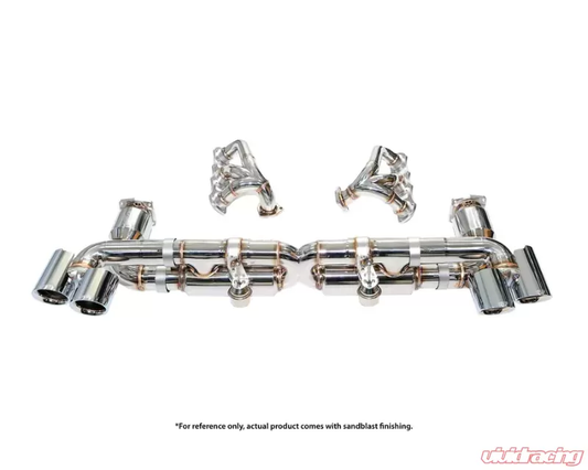 IPE SS Header Back System w/Race Downpipe Porsche 911 (991/991.2) Turbo | Turbo S 2013-2019