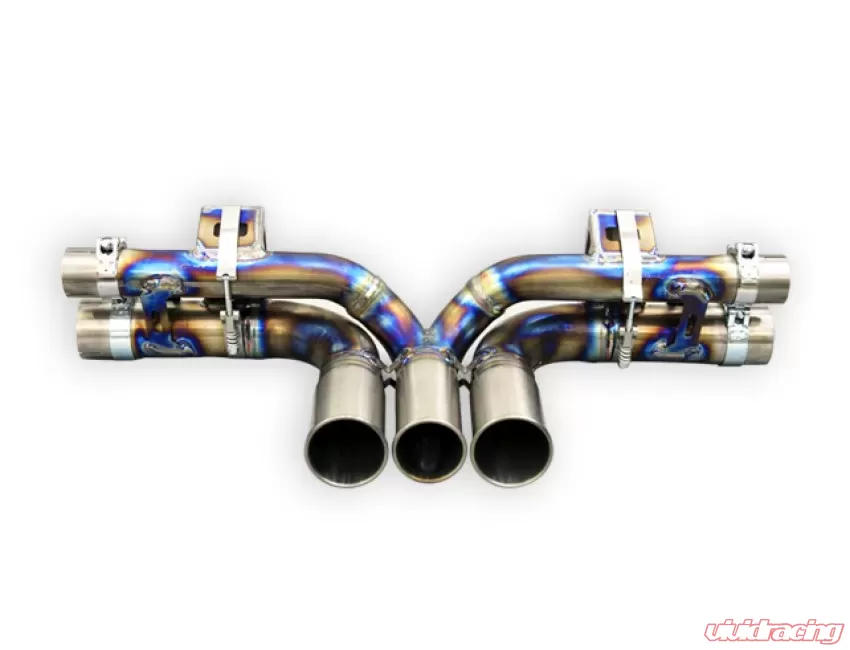 Tubi Style Titanium Race Exhaust w/Triple End Tips Porsche 911 R | 991 GT3 | 991 GT3 RS 2013-2019