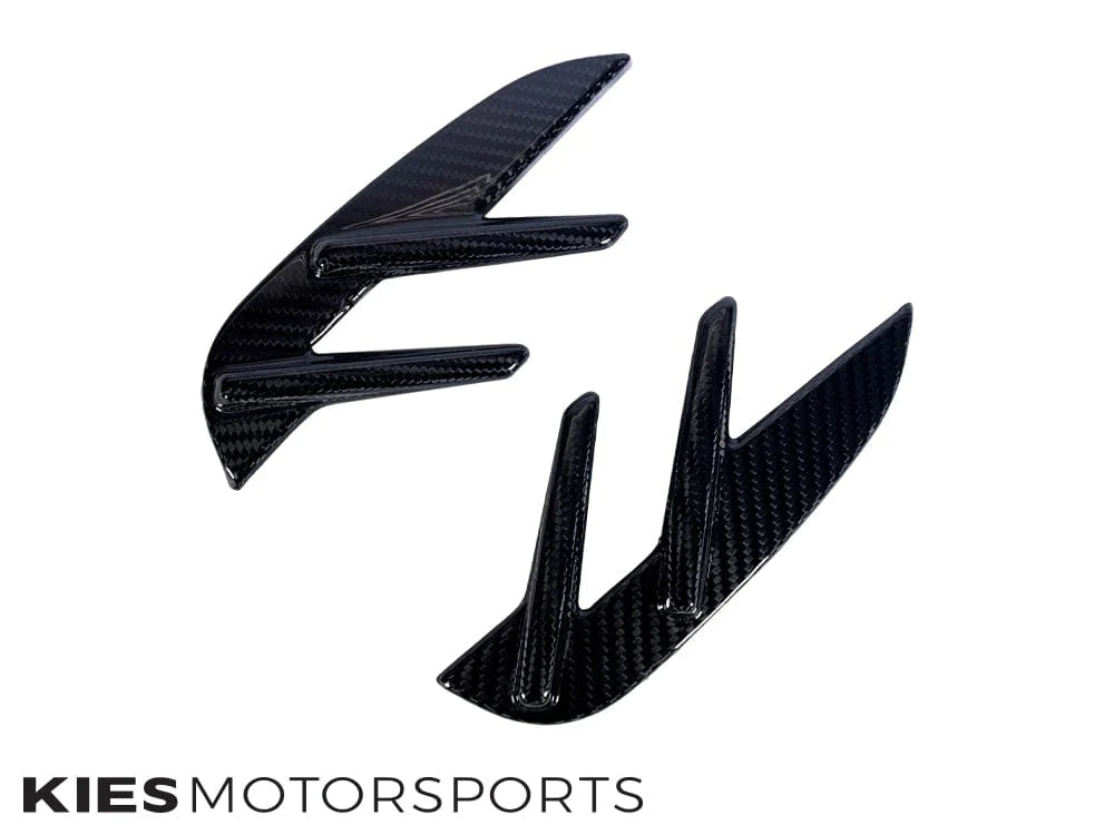 2020-2025 BMW M3 / M4 (G80 / G82 / G83) Dry Carbon Fiber Fender Trim Covers