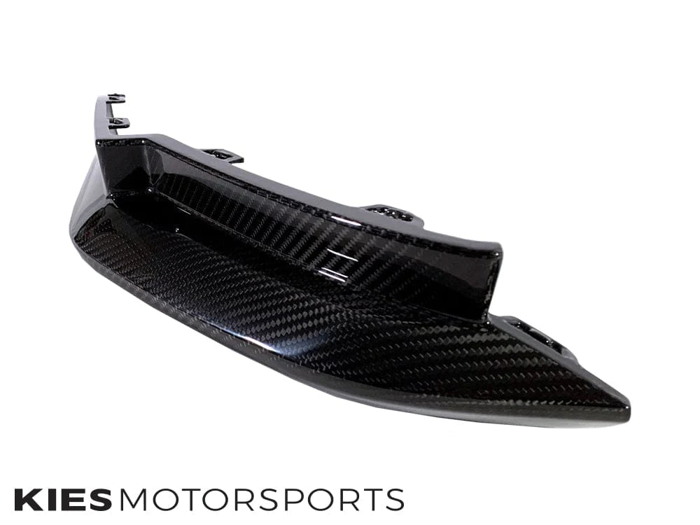 2020-2025 BMW M3 (G80) OEM Replacement Dry Carbon Fiber Rear Bumper Splitters