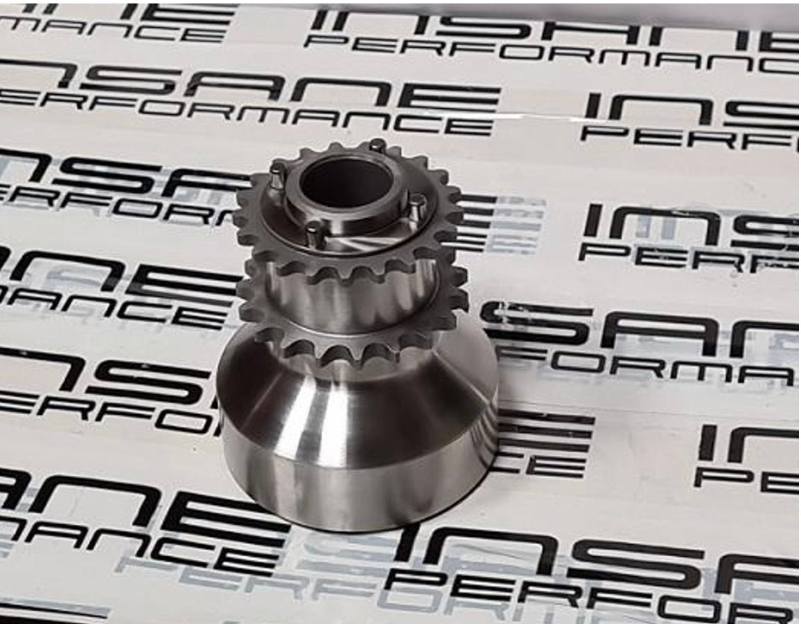 INSANE BMW ONE PIECE CRANK HUB 2 PIN